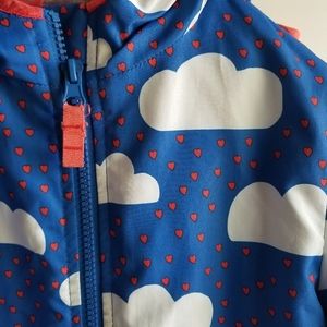 Mini Boden lined raincoat size 6 7